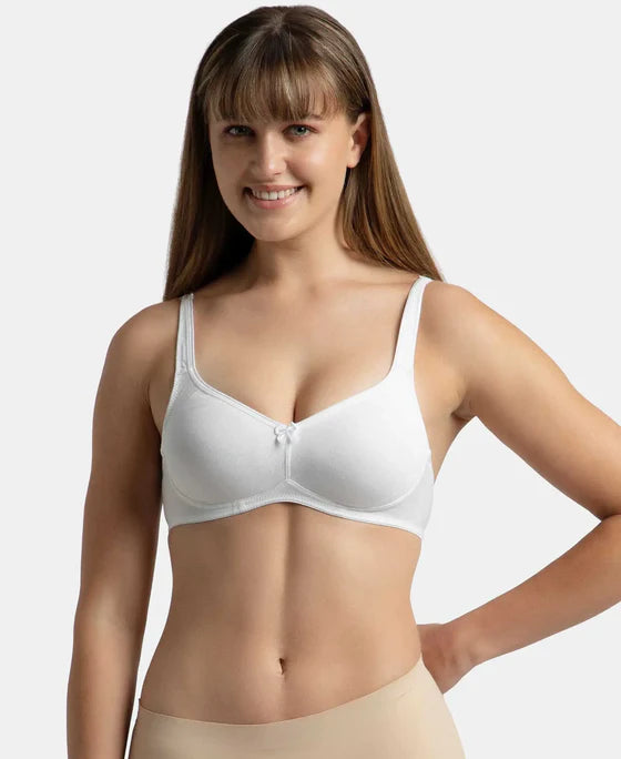 Jockey 1250 Wirefree Non Padded Cotton Elastane Everyday Bra
