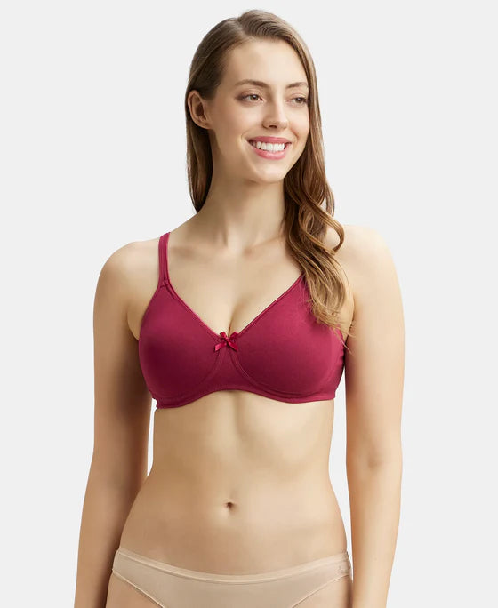 Jockey 1722 Wirefree Non Padded Cotton Elastane Everyday Bra