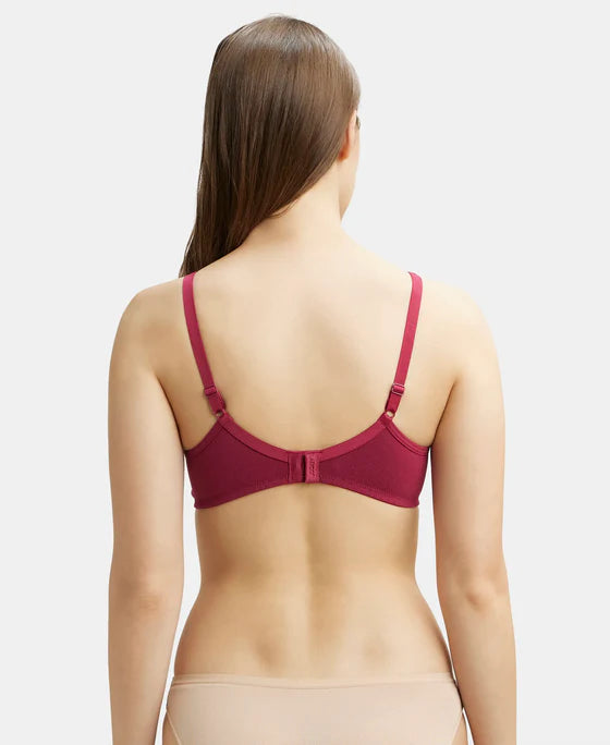 Jockey 1722 Wirefree Non Padded Cotton Elastane Everyday Bra