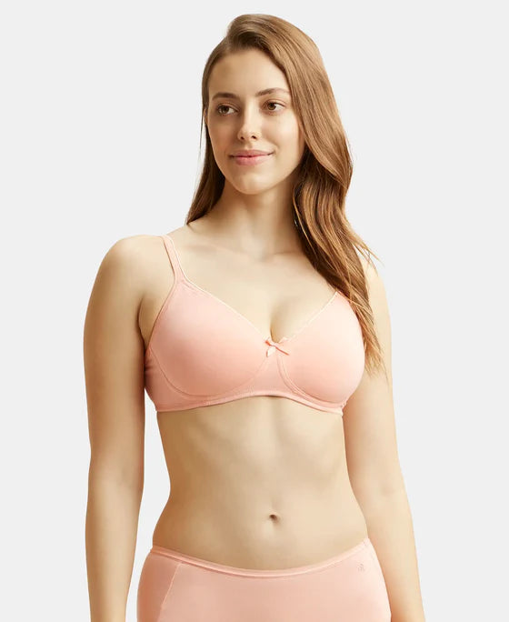 Jockey 1722 Wirefree Non Padded Cotton Elastane Everyday Bra