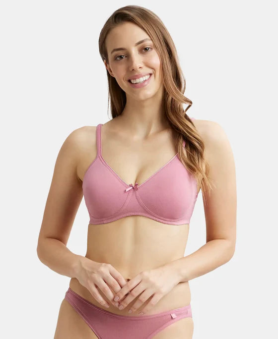 Jockey 1722 Wirefree Non Padded Cotton Elastane Everyday Bra