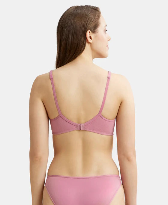 Jockey 1722 Wirefree Non Padded Cotton Elastane Everyday Bra