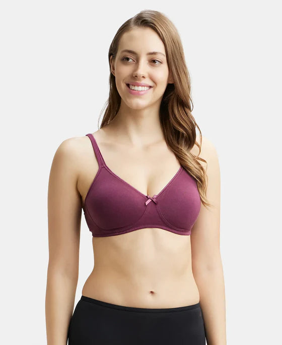 Jockey 1722 Wirefree Non Padded Cotton Elastane Everyday Bra