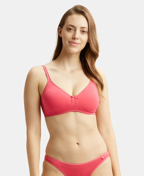 Jockey 1722 Wirefree Non Padded Cotton Elastane Everyday Bra