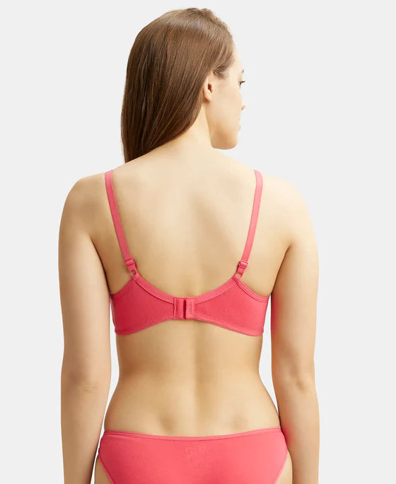 Jockey 1722 Wirefree Non Padded Cotton Elastane Everyday Bra