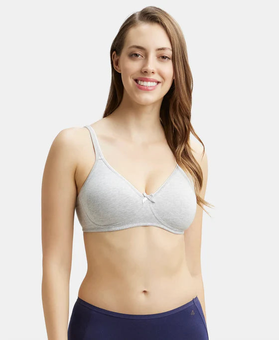 Jockey 1722 Wirefree Non Padded Cotton Elastane Everyday Bra