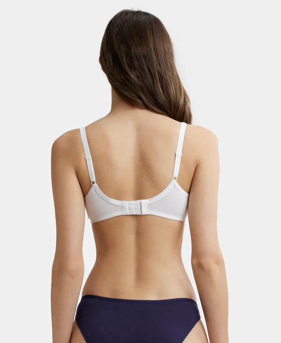 Jockey 1722 Wirefree Non Padded Cotton Elastane Everyday Bra