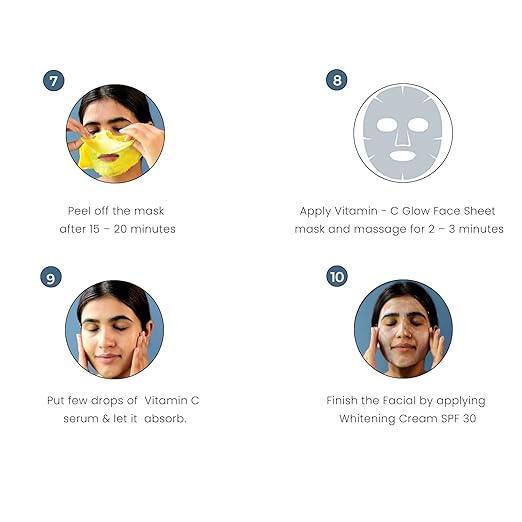 O3+ Bridal Facial Kit Vitamin C for Glowing Skin and Radiant Complexion Suitable for All Skin Types