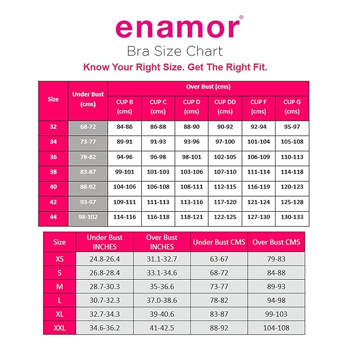 Enamor Moulded Double Layer Front Women's Cotton Cami Bra - Detachable Slim Straps with Back Keyhole, Non Padded, Wirefree, High Coverage - A022