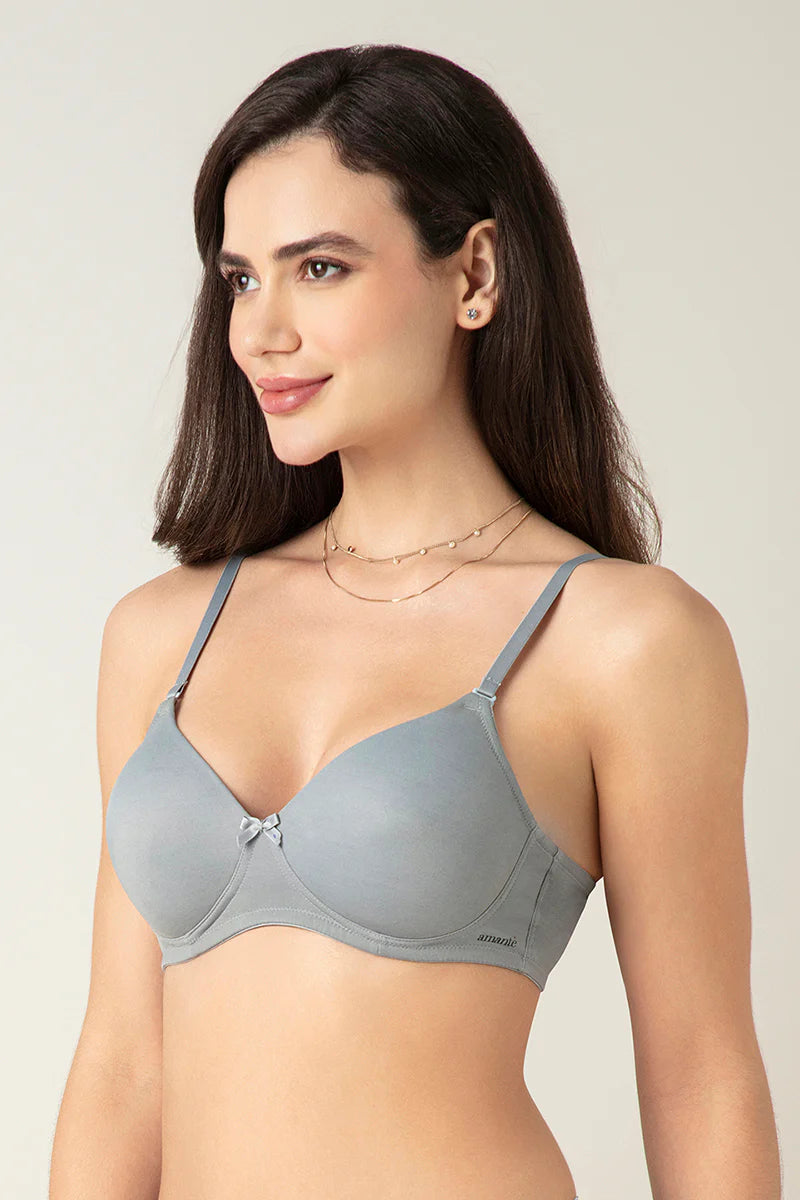 Amante Smooth Charm Padded Non-Wired T-Shirt Bra-10606