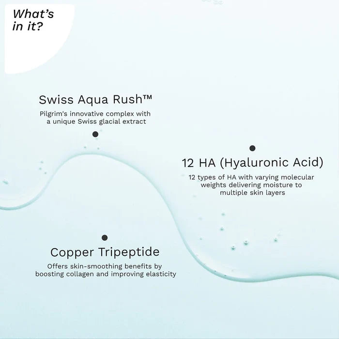 Pilgrim Swiss Aqua Rush™ 12 HA Serum