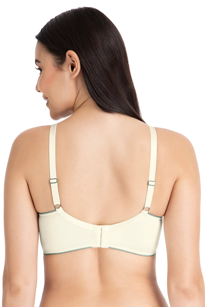 Amante Casual Chic Solid Padded Non-Wired T-Shirt Bra-10901