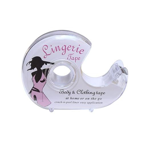 Lingerie Tape Double Sided Fashion Tape for Bra/Lingerie/Dresses/Clothing for Skin With Dispenser