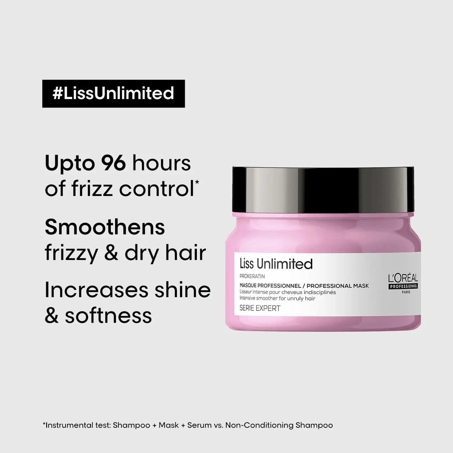 L'Oreal Professionnel Serie Expert Liss Unlimited Hair Mask (250ml)