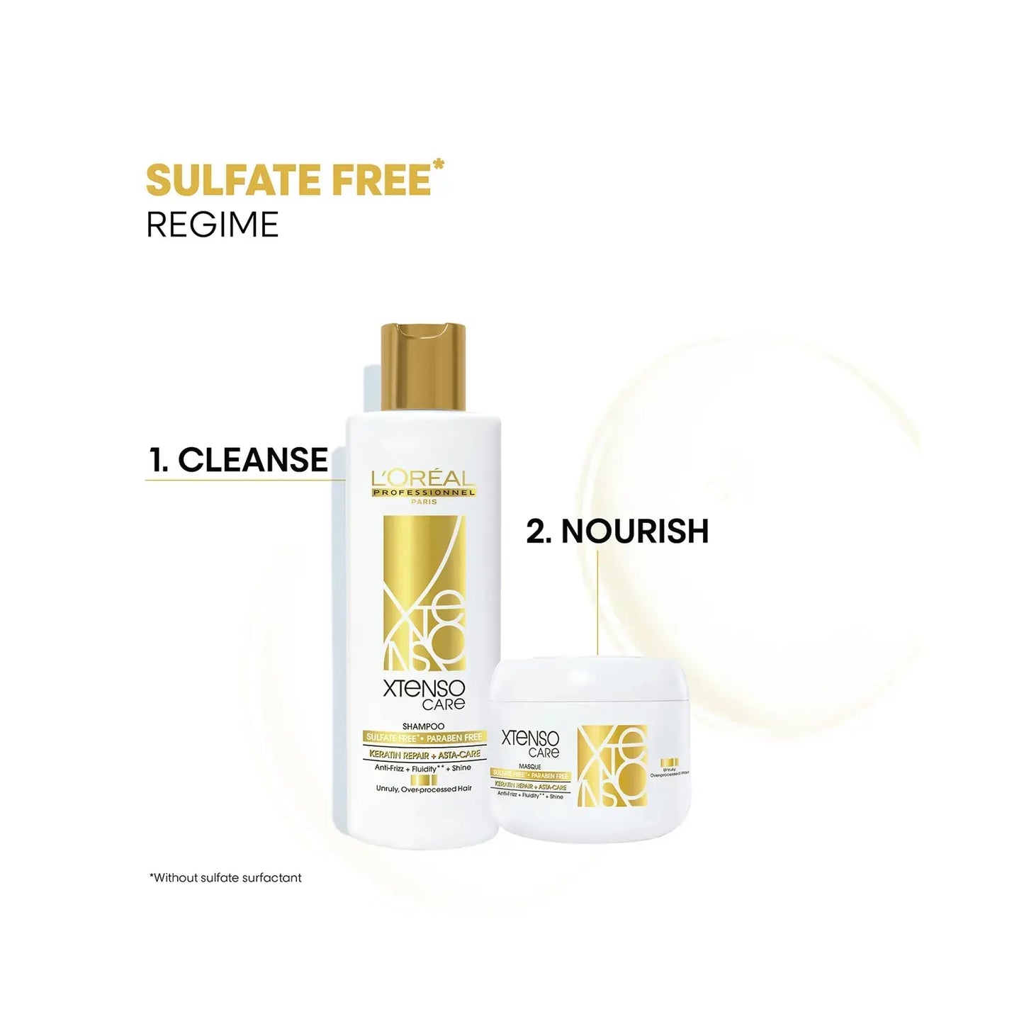L'Oreal Professionnel L'Oreal Professionnel Xtenso Care Sulfate-Free Shampoo (250ml)