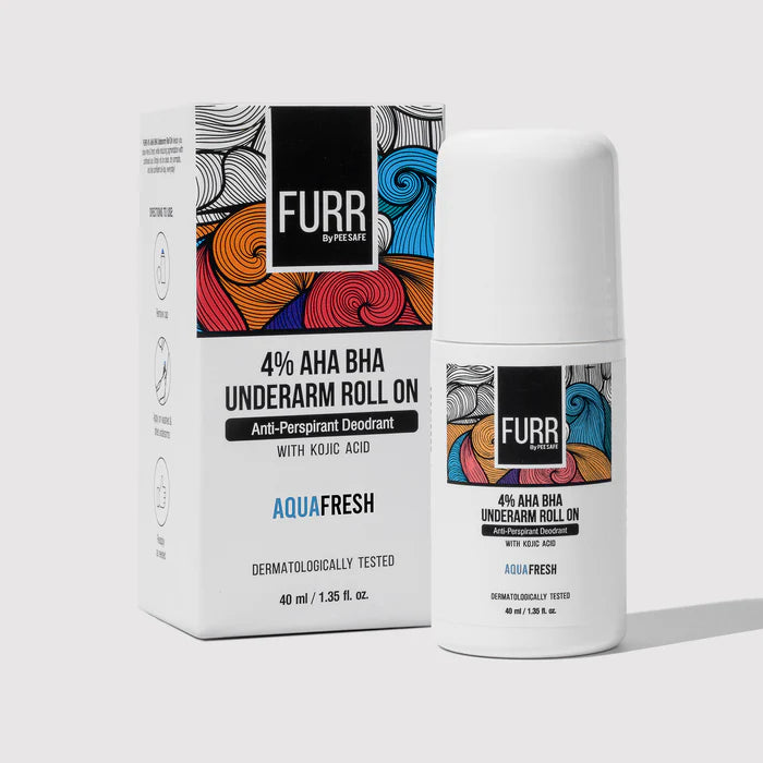 Furr 4% AHA BHA Underarm Roll-On
