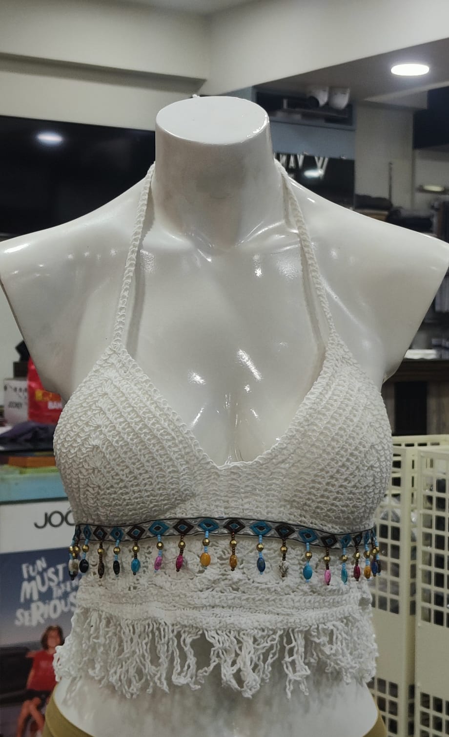 Crochet Bralette Knit Bra