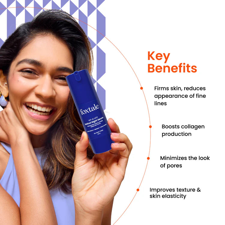 Foxtale 0.15% Retinol Night Serum