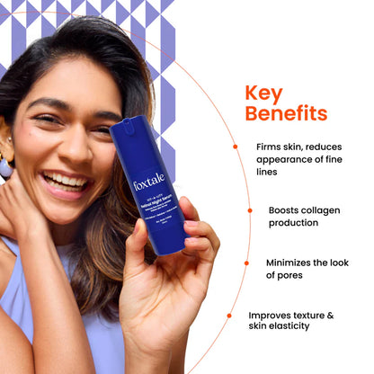 Foxtale 0.15% Retinol Night Serum