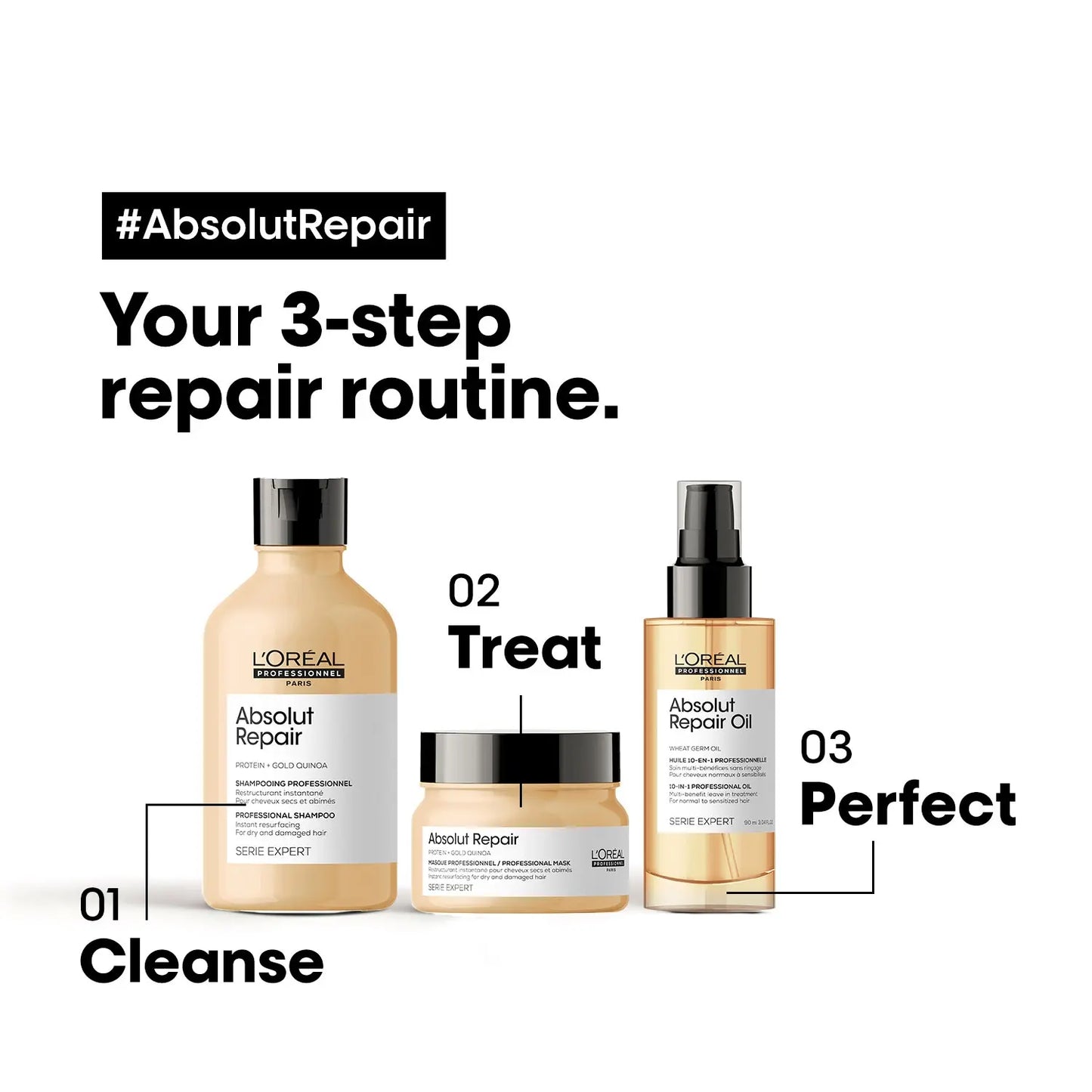 L'Oreal Professionnel Serie Expert Absolut Repair Hair Mask (250ml)