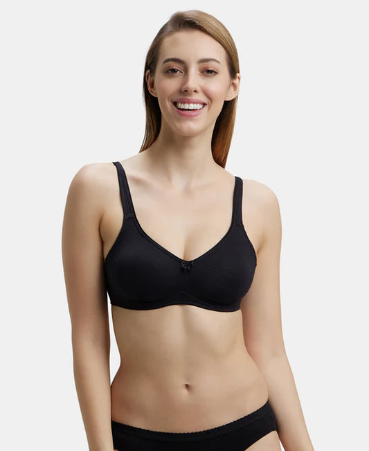 Jockey 1250 Wirefree Non Padded Cotton Elastane Everyday Bra
