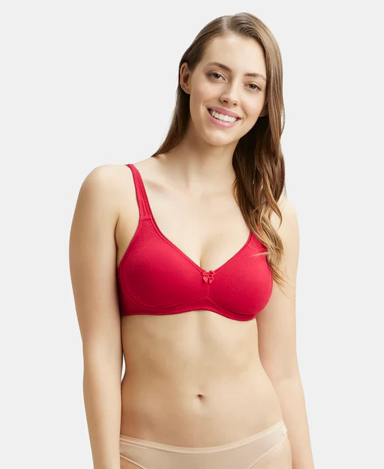Jockey 1250 Wirefree Non Padded Cotton Elastane Everyday Bra
