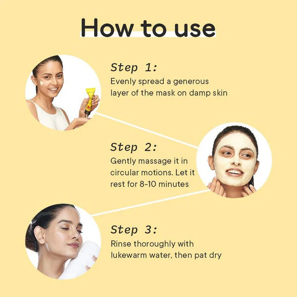 Quench 2-in-1 Scrub and Clay Mask With Yuzu Vitamin C - 50 ML