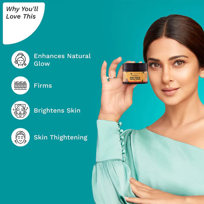Pilgrim 24K Gold Facial Mask