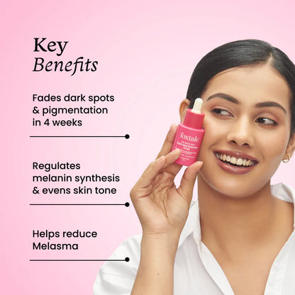 Foxtale Rapid Spot Reduction Drops 3% Tranexamic Acid and Niacinamide to treat pigmentation and dark spots | 30 ml