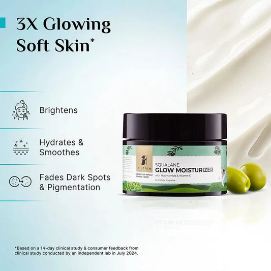 Pilgrim Squalane Glow Moisturizer