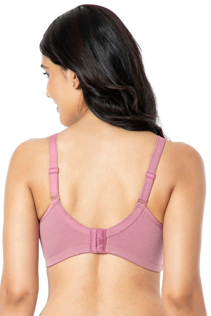 Amante  Cotton Chic Support Solid Non Padded Non-Wired Bra  93101
