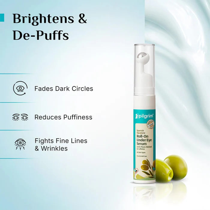 Pilgrim Squalane Roll-On Under Eye Serum