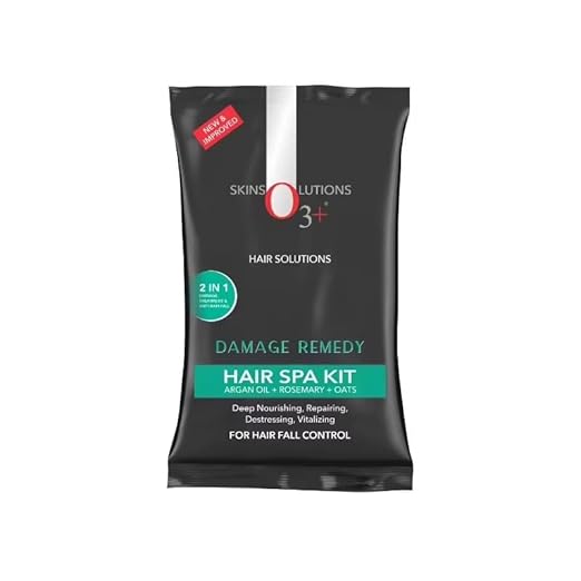 O3+ Hair Spa Kit Infused with Argan Oil, Rosemary & Oats for Fall Control, Deep Nourishing & Repairing  Shampoo  Hair Mask  Hair Serum