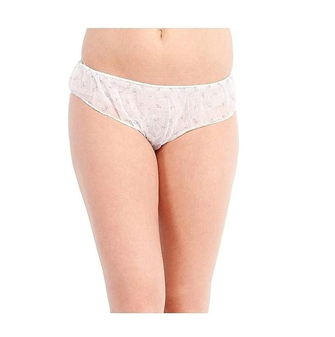Women Disposable Panties for Travelling/Body Spa/Massage/Maternity/Period - Pack of 6 pcs