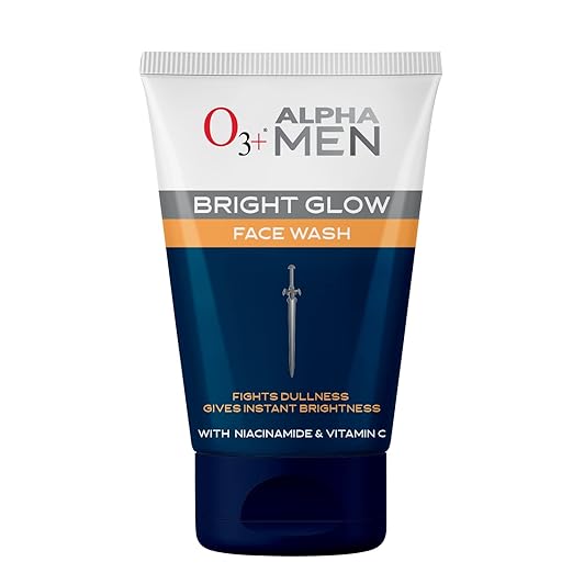 O3+ ALPHA MEN Bright Glow Face Wash