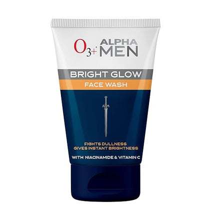 O3+ ALPHA MEN Bright Glow Face Wash