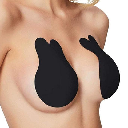 Invisible Petal Adhiesive Backless Stick On Bra Silicon Ultra Thin Sticker Reusable Silicone Chest Lift Up Strapless Wire Free Padded