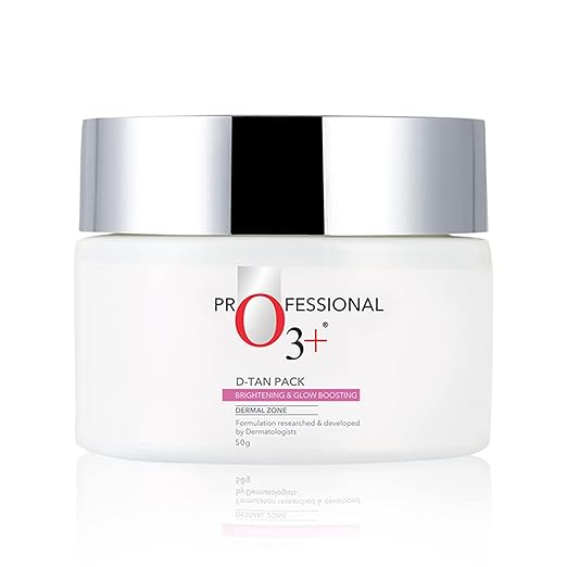O3+ D-TAN Pack for Instant Tan Removal & Sun Damage Protection Infused with Mint and Eucalyptus Oil Ideal for All Skin Types