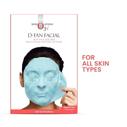 O3+ D-TAN Facial Kit for TAN Removal & Skin lightening 45g | Detan Facial Kit for TAN Removal