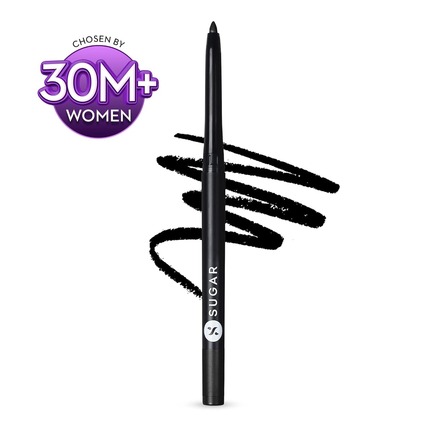SUGAR Cosmetics Kohl Of Honour Intense Matte Kajal | Waterproof & Smudgeproof | Lasts upto 10hrs | 0.25gm