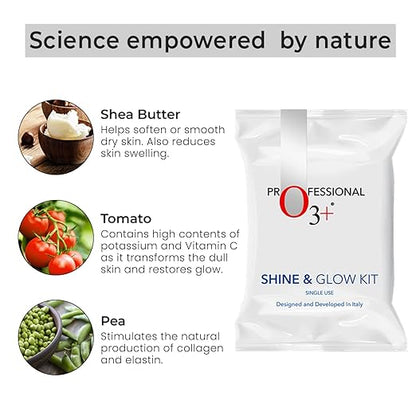 O3+ Shine & Glow Facial Kit