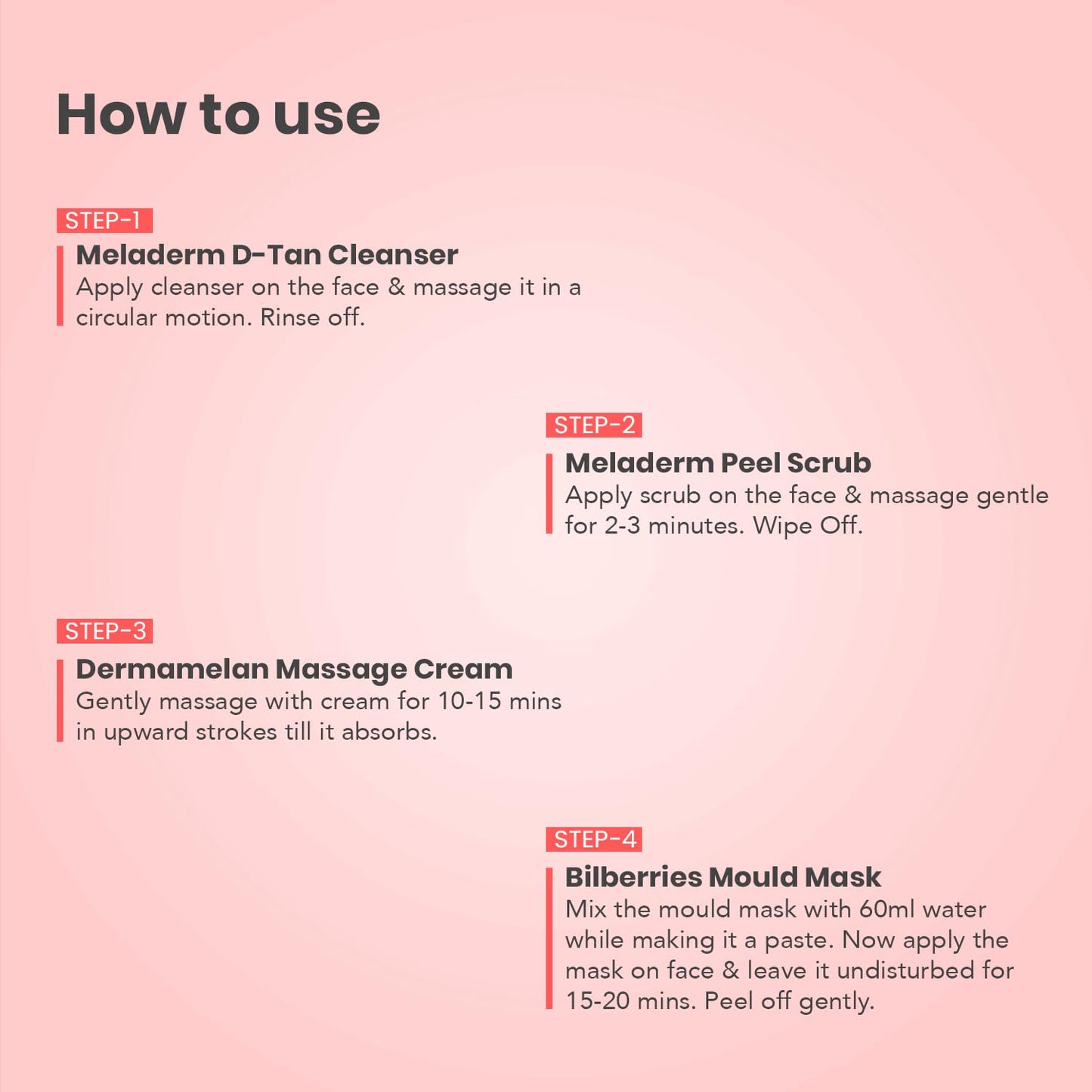 O3+ D-TAN Facial Kit for TAN Removal & Skin lightening 45g | Detan Facial Kit for TAN Removal