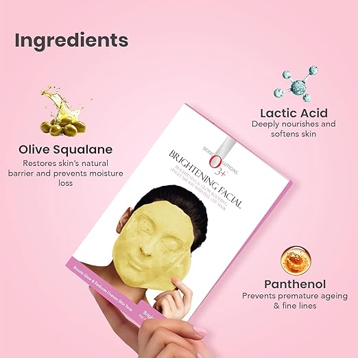 O3+ Brightening Facial Kit with Peel Off Power Mask (45gm)