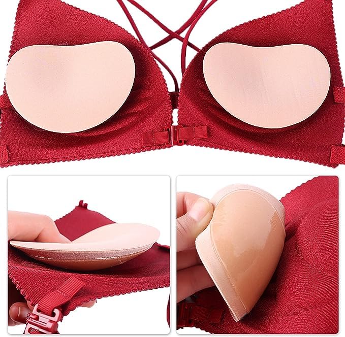 Bra Inserts Breast Pads Sticky Push-up