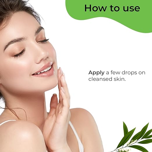 Pilgrim Tea Tree & 10% Niacinamide blemish-remover serum with Zinc PCA for acne prone skin  Acne scar reducing 10% Niacinamide serum for face