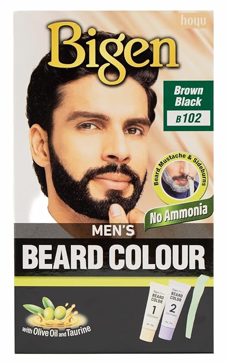 Bigen Men's Beard Color, 40g-Ammonia Free