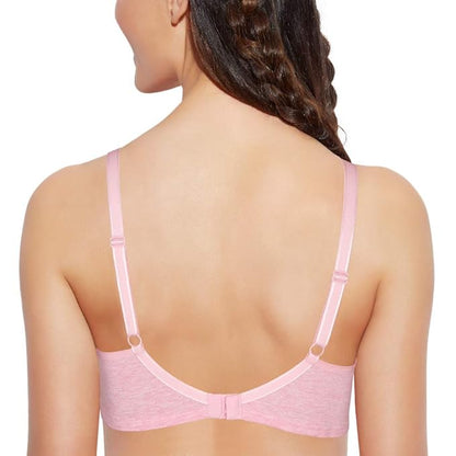 Enamor Smoothening Women's Cotton Everyday Balconette T-Shirt Bra - All Day Comfort, Full Support, Padded, Wirefree, Medium-Coverage - A017