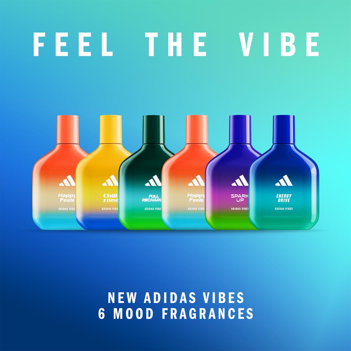 adidas Vibes Spark Up Eau De Parfum Liquid for Women - 100Ml