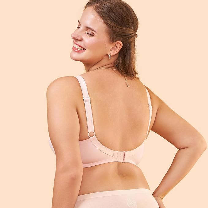 Enamor Innovations Fabcool M-Frame Side Shaper Panel Women's Cotton Everyday Bra - Non Padded, Wirefree, Full Coverage - A014(Available in Plus Sizes)