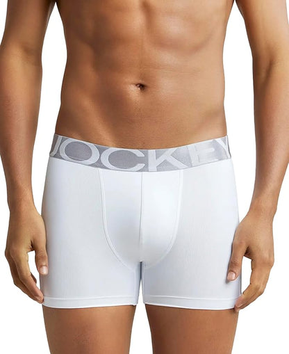 Jockey IC28 Men's Tactel Microfiber Elastane Stretch Solid Trunk with Moisture Move Treatment